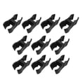thumbnail image 4 of 10 piezas de entrenamiento de fútbol kusrkot asta de bandera clip hebilla tubo de cabeza negro, 4 of 8