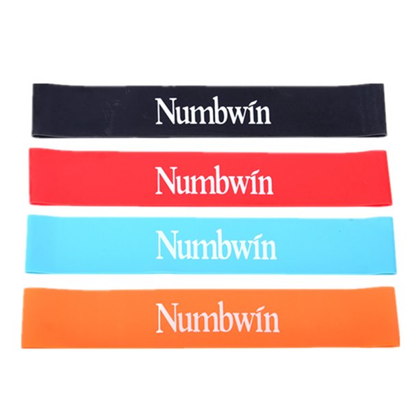 Fitness Juego de bandas de resistencia de látex para entrenamiento de yoga negro rojo azul naranja 600 mm Tmvgtek Para Estrenar