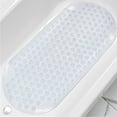thumbnail image 4 of Arestory Bathtub and Shower Mats, Extra Long Non-Slip Bath Tub Mat 35 x 16 Inch, Machine Washable Bathmat with Suction Cups & Drain Holes for Bathroom Floor, Clear, 4 of 8