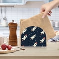 thumbnail image 2 of Yayeee Napkin Holder for Table Set of 2 Kitchen Paper Tissue Organization, Rocket Pattern, 2 of 8