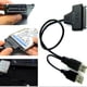 thumbnail image 2 of Cable adaptador macho USB2.0 a SATA 22Pin con cable de alimentación USB Sata para unidad de disco duro portátil 2.5 HDD Sweethay DN1250-00B, 2 of 2