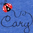 thumbnail image 2 of CafePress - Ladybug Cary - Cute Infant Baby Football Bodysuit, 2 of 3