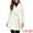 White, variant on DARING DIVA Women's Lapel Collared Belted Trench Outerwear Coat XS Black