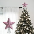 thumbnail image 4 of Steadline Festive Purple Tree Topper - Lightweight Foam Star Christmas Decor with Hollow Design for Holiday Display - Seasonal Decorative Accent, 4 of 6