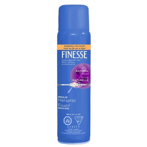 Finesse Vaporisateur Aérosol Tenue Régulière pour Cheveux