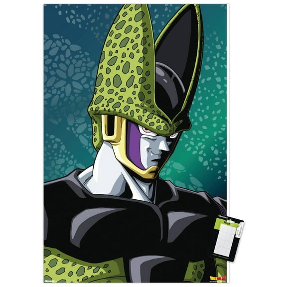 Dragon Ball Z: Cell Saga - Cell Wall Poster, 14.725" x 22.375"