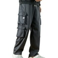 thumbnail image 1 of Pantalones largos, pantalones de trabajo finos, pantalones holgados de gran tamaño y versátiles para hombre, pantalones casuales de pierna recta, pantalones largos, pantalones de hombre, 1 of 3