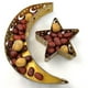 thumbnail image 1 of Plato de cena Eid Mubarak, bandeja de hierro forjado, Luna, estrella, decoración de Ramadán, suministros para fiestas Jt3goldaespa, 1 of 4