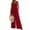 Red, variant on Women Casual Solid Pocket Romper Long Playsuit Strap Button Jumpsuit Romper with Skirt Overlay Juniors Earth Jumpsuit Turtle Neck Body Suits Women Long Sleeve