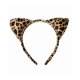 thumbnail image 1 of wonima44 NESTRE Cheetah Cat Ears Headband,Leopard Print Ears Cute Animal Ears Halloween Party Supplies for Women, 1 of 1