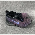 thumbnail image 1 of Ni - ke Ni - ke Air Vapormax Flyknit 3 Womens US 6 Purple Black Running Shoes Cross Trainer, 1 of 5