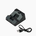 thumbnail image 1 of Single Port Controller Charging Dock for PS4 Slim, Dual USB Fast Charging Station Stand for PS4 Wireless Gamepad, 1 of 6