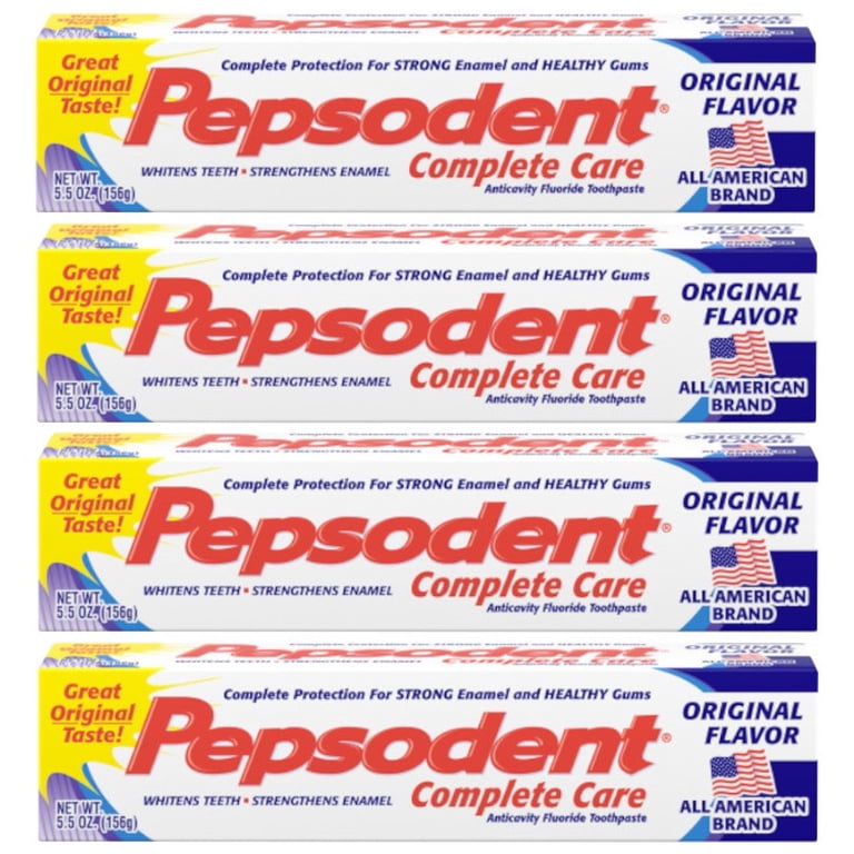 Pepsodent Complete Care Anticavity Toothpaste, 4 Pack photo 1