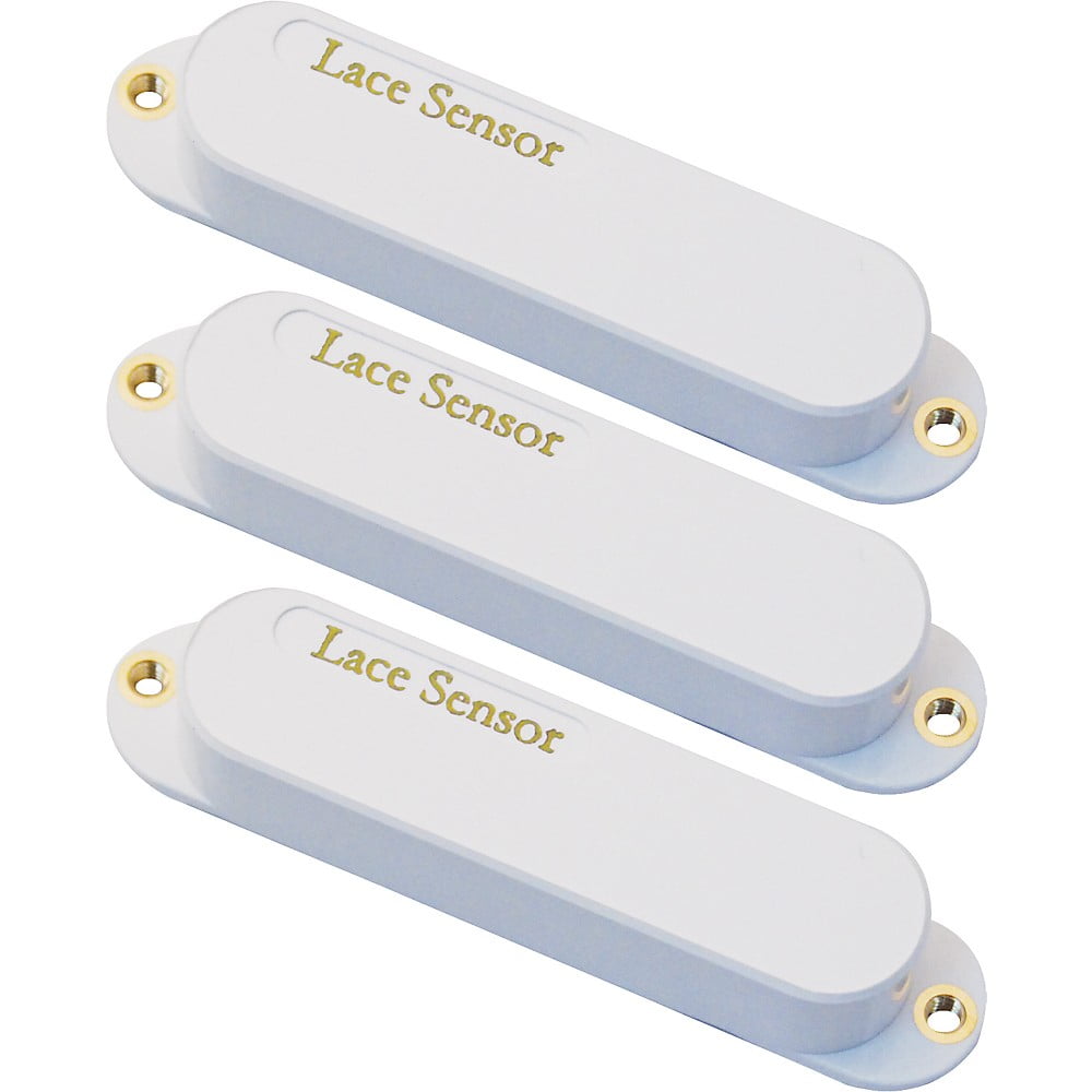 Lace Sensor Gold Guitar Pickups 3-Pack S-S-S Set Cream - Walmart.com