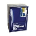 thumbnail image 3 of 13-Pocket Expanding File, 9.25" Expansion, 13 Sections, 1/13-Cut Tab, Letter Size, Blue | Bundle of 5 Each, 3 of 5