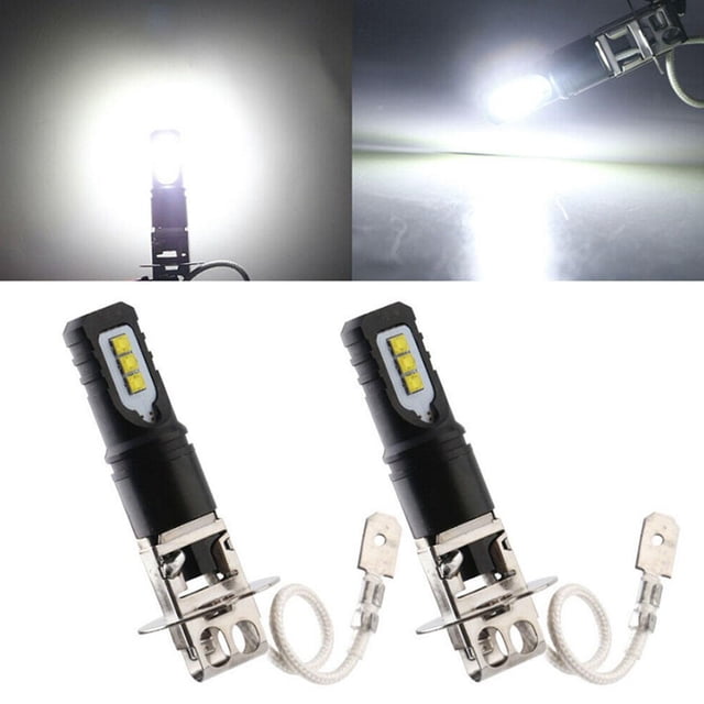 2 uds bombillas LED antiniebla superbrillantes luces de circulación diurna de potencia de bombilla antiniebla para ensamblajes