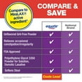 thumbnail image 3 of Equate ClearLAX Polyethylene Glycol 3350 Powder for Solution, Unflavored, 30 Doses, Compare to MiraLAX Active Ingredient, 3 of 8