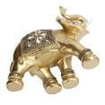 thumbnail image 6 of Golden Elephant Statue Figurine Sculpture Decoration Home Bar Office Craft Decor Gift, 6 of 8