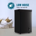 thumbnail image 3 of WANAI 2.5 Cubic Chest Freezer, Compact Deep Freezer with Top Open Door and Removable Storage Basket, 7 Gears Temperature Control, Energy Saving, for Office Dorm or Apartment, 3 of 9
