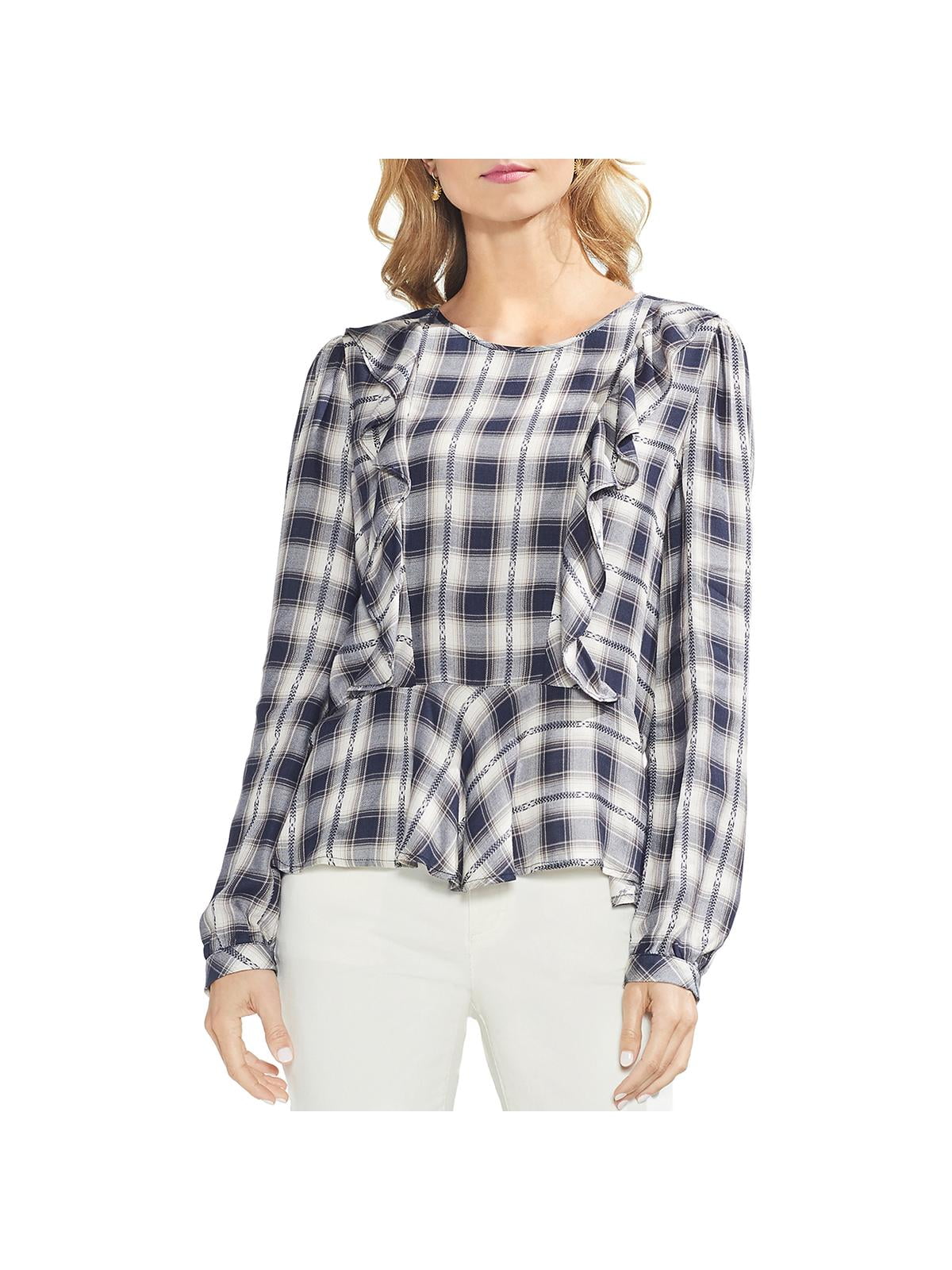 vince camuto ruffle top