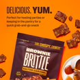 thumbnail image 4 of – Chocolate Chip & Salted Caramel Thin and Crispy Sweet Snacks (Pack of 20, 1 oz), Rich Gourmet Brownie Bites Dessert, 4 of 5
