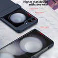 thumbnail image 6 of Deck for Samsung Galaxy Z Flip 6 Case with Hinge Protection, Z Flip 6 Case with Outer Screen Protection, HD Clearly Full body Shockproof Case for Samsung Galaxy z flip 6 (2024),Darkblue, 6 of 6