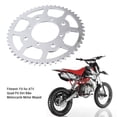 thumbnail image 3 of Sprocket de Cadena Trasera, Relación de Engranaje Eficiente 51T 420 Piebreza Trasera para el Motor de Ciclomotor para bicicleta de tierra para atv, 3 of 7
