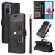 thumbnail image 1 of FOXDOCK Funda tipo Cartera para Xiaomi Redmi Note 10 4G – Cubierta de Cuero PU con Múltiples Ranuras, Bolsillo para Efectivo y Correa de Muñeca, 1 of 6