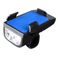 thumbnail image 1 of 1 faro de bicicleta USB rmeable 380 Luz de ciclo súper brilnte con el soporte del teléfono de bicicleta de - Azul Sunnimix Soporte para teléfono con faro de bicicleta, 1 of 8