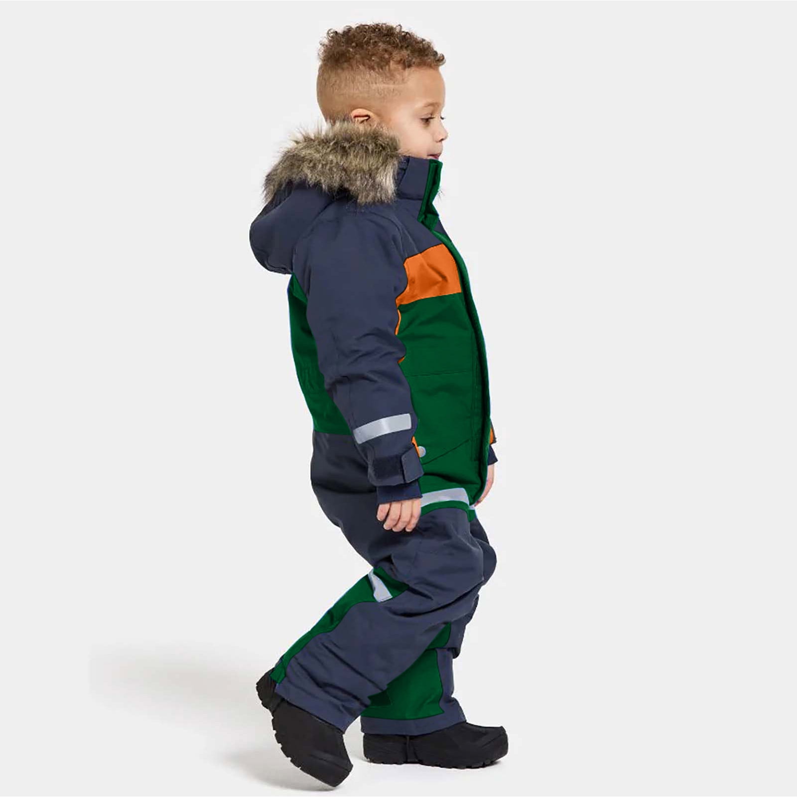 TEAJOPSUU Boy's Girl's Snow Suit Infant Toddler Baby Skisuit One Piece Waterproof Insulated Winter Jumpsuit Coveralls 1-15 Years B-Olive Green