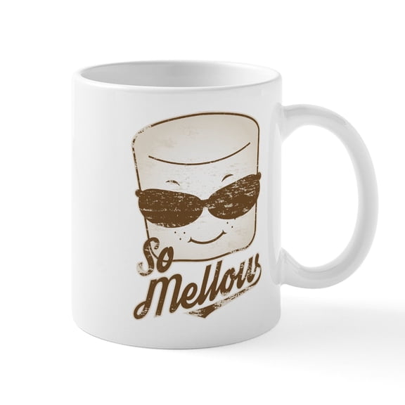 CafePress - Marsh Mellow Mug - 11 oz Ceramic Mug - Novelty Coffee Tea Cup