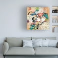 thumbnail image 4 of Canvas Wall Art - Suzanne McCourt 'Talk 2 Me' Wall Art for Living Room, Bedroom, or Office Décor by Trademark Fine Art - 14 x 14 Inches, 4 of 4
