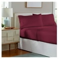 thumbnail image 4 of Flannel 170 GSM Sheet Set,Full Merlot, 4 of 9