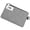 Grey, variant on Combination Lock Anti-Theft Portable Bag, Travel Security Pouch, Lockable Money Passport Holder Bag, Storage Pouch with Lock, Lightweight Organizer, Durable Storage Bag for Outdoor