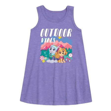 

Paw Patrol - Outdoor Vibes - Toddler And Youth Girls Fleece Dress