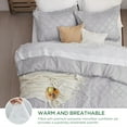 thumbnail image 5 of U by Bedsure Full Size Comforter Set - Light Grey Comforter, Boho Tufted Shabby Chic Bedding Comforter Set, 3 Pieces Farmhouse Bed Set for All Seasons, Fluffy Soft Bedding Set with 2 Pillow Shams, 5 of 6
