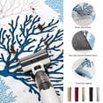 thumbnail image 5 of Navy Blue Coastal Washable Rug 5x7 Area Rug for Living Room Bedroom Non Slip Indoor Floor Rectangle Carpet Soft Low Pile Large Turquoise Coral Ocean Modern Sea Entryway Rugs for Dining Room Office, 5 of 9
