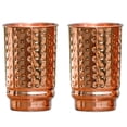 thumbnail image 1 of Juego de 2 Vasos de Cobre HealthGoodsIn de 350 ml sin Revestimiento, 1 of 7