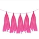 thumbnail image 1 of Decoración de fiesta con borla de oro rosa, feliz cumpleaños, boda, día de San Valentín, globo gigante, borla de papel rosa, blanco y plateado, 1 unidad, 1 of 4