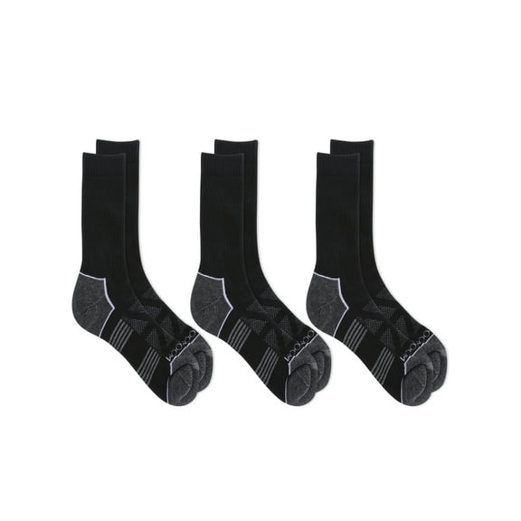 Fruit Of The Loom Mens All Weather Crew Socks, 3-Piece