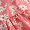 thumbnail image 5 of TAGOLD Summer Girls Sleeveless Suspender Dress Small Daisy Floral Children's Clothing Pink 2.5-3 Years, 5 of 6