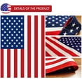 thumbnail image 3 of American Flag Garden Flags, 12.5” x 18” Double-Sided Patriotic Garden Flag Vibrant Color, Memorial Day 4th Of July Banner Outdoor Decor Yard Sign, 3 of 9