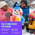 thumbnail image 4 of Chameleon Colors Paint Your Own Snowman Kit - Color Powder Snowman Decorating Kit - Includes 8 Packets of Colored Chalk in 4 Colors, 4 Squirt Bottles, Snowman Top Hat, and Scarf, 4 of 6