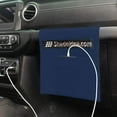 thumbnail image 6 of Shadeidea Jeep Wrangler Sunshade JL Unlimited (2018-Current) 4 Door Front and Rear-Navy Blue Mesh Screen Sunshade JLU Top Cover UV Blocker with Grab Bag-One time Install 10 Years Warranty, 6 of 7