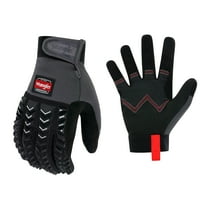 Wrangler Workwear Men’s Impact Work Gloves, Size Medium