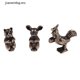 thumbnail image 2 of JJ Incienso Palo Quemador Chino Zodiaco Animal Joss-Stick Stand Incensario Decoración M Gao Jiahui  unisex, 2 of 2