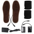 thumbnail image 2 of Plantilla de carga de calor eléctrica con batería cuadrada de temperatura constante unisex, tamaño 39-40, 100-240V, 2 of 10