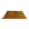 thumbnail image 2 of Ahgly Company Machine Washable Indoor Rectangle Persian Yellow Traditional Area Rugs, 2' x 4', 2 of 4