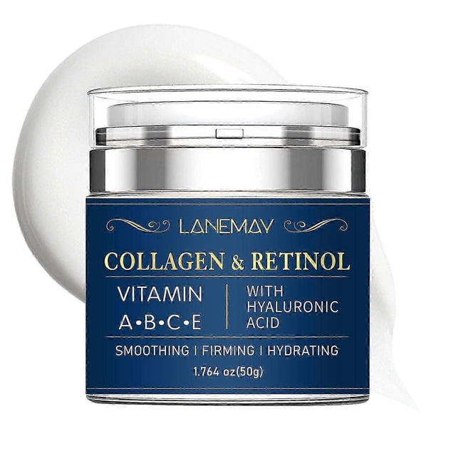 ExquisiteRetinol Collagen Day and Night Cream, Retinol Cream for Wrinkles, Anti-Ageing Facial Moisturizer for Tightening and Firming Skin