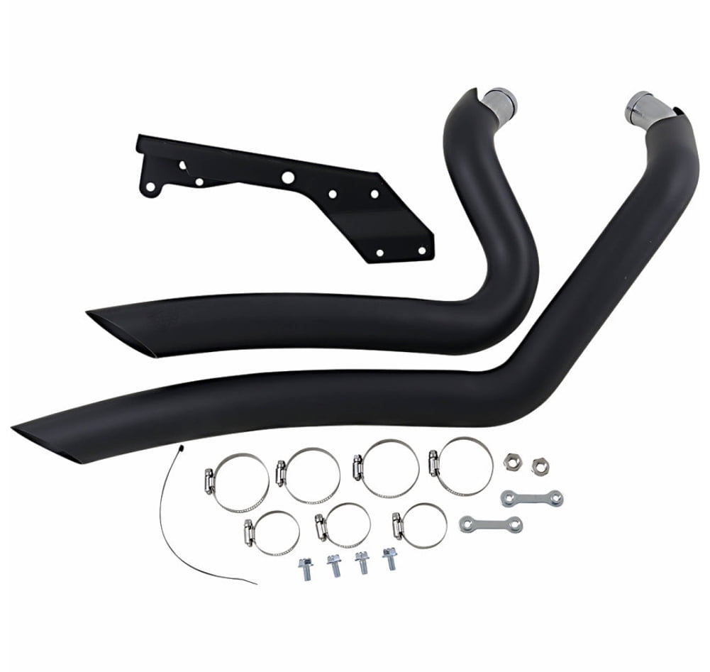 Vance & Hines Big Radius 2into2 Black Exhaust System (46067